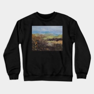 Abstract Landscape Crewneck Sweatshirt